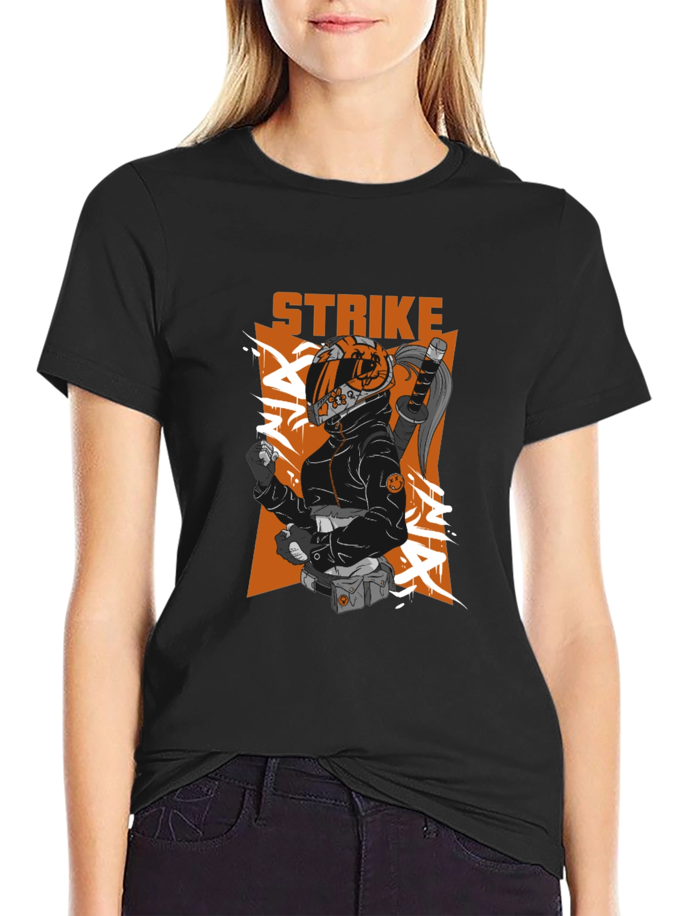 Strike Ninja Graphic T-Shirt - Urban Style