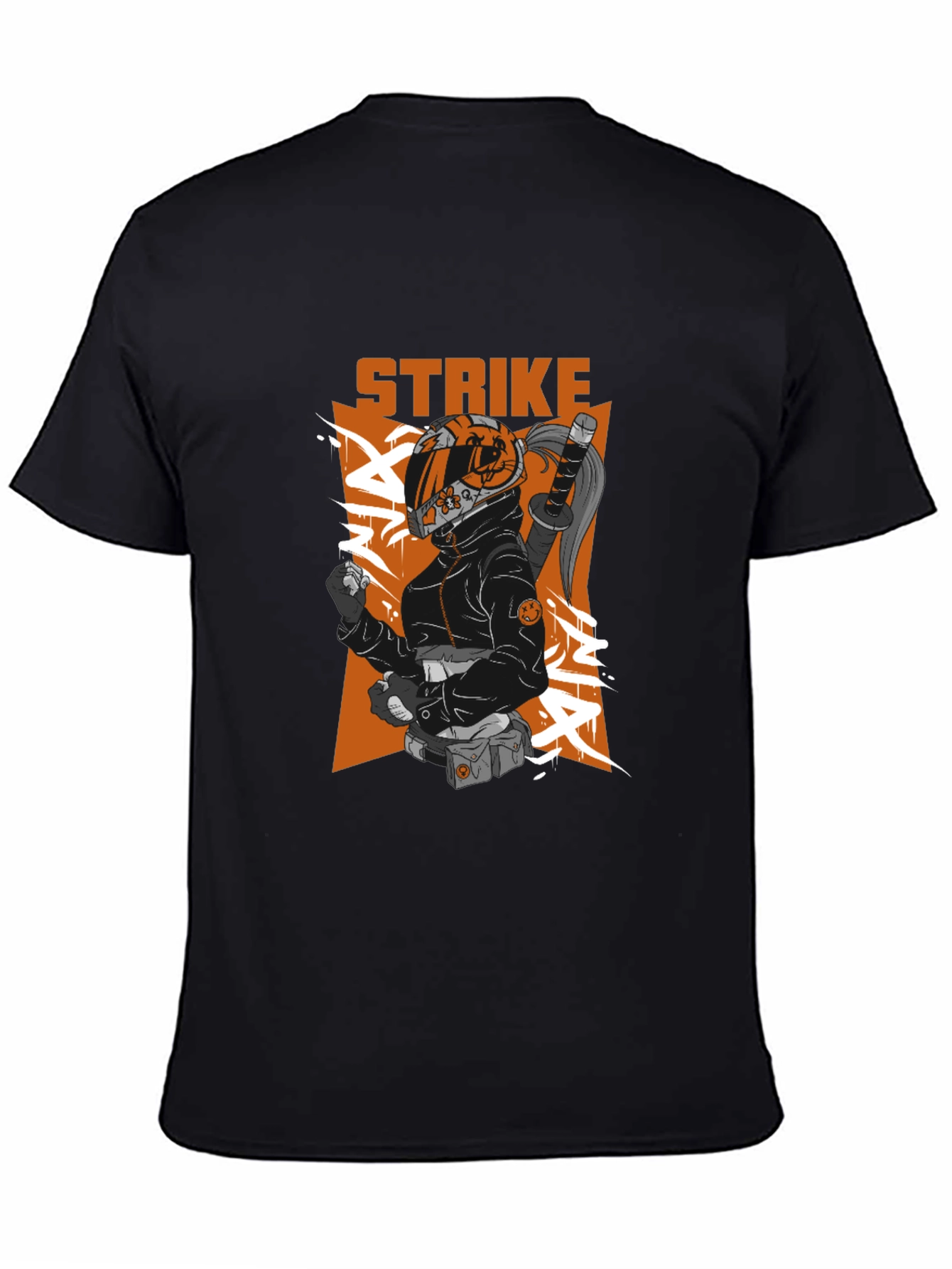 Strike Ninja Graphic T-Shirt - Urban Style