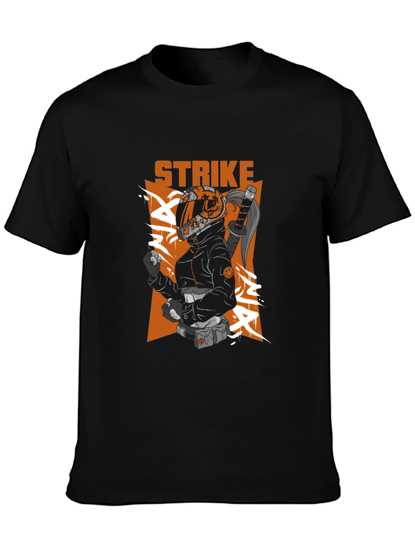Strike Ninja Graphic T-Shirt - Urban Style