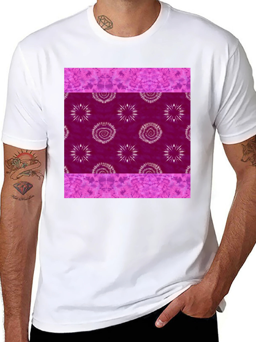 Purple Tie Dye T-Shirt