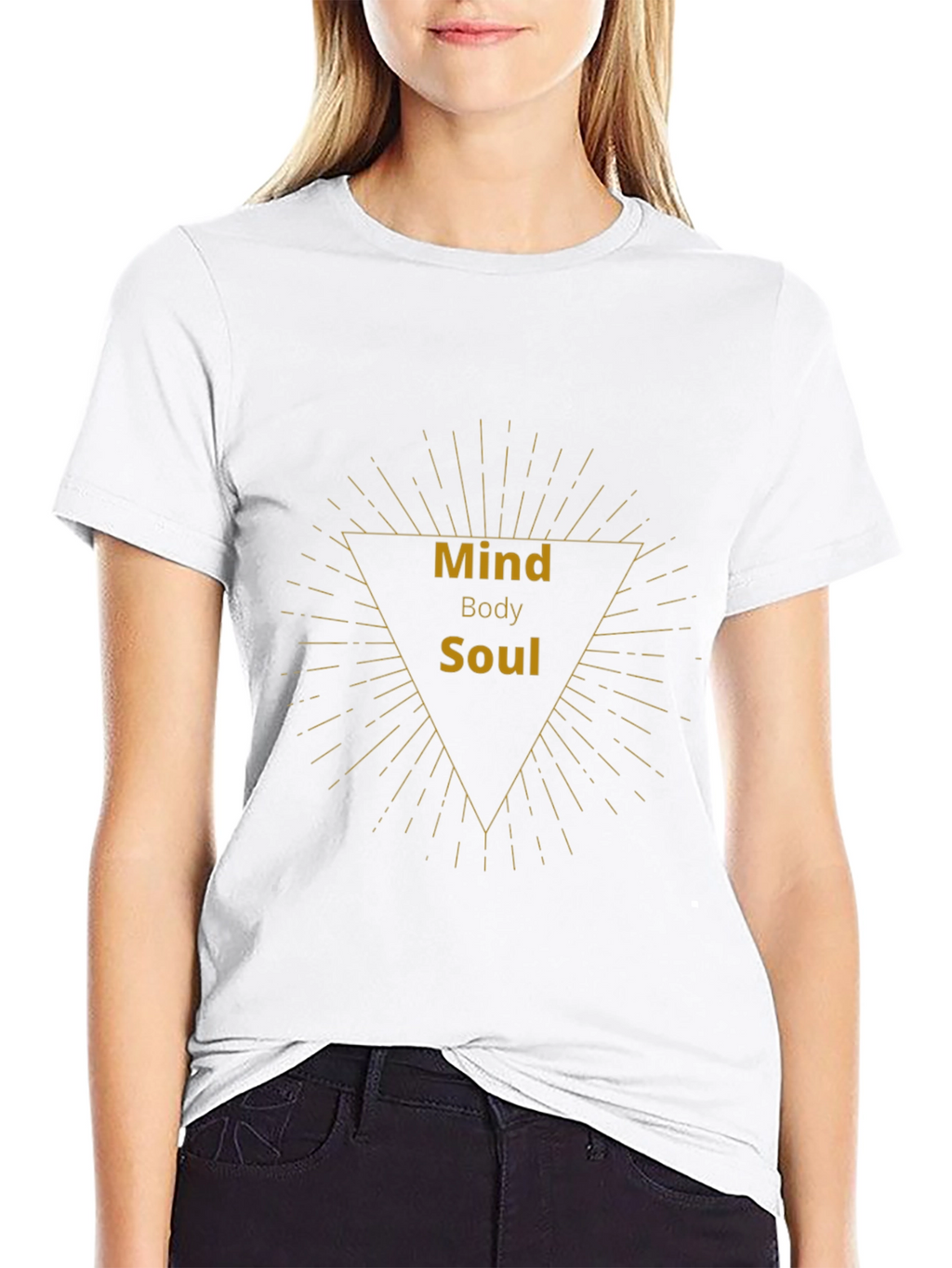 Mind Body Soul Graphic Tee - Spiritual Comfort
