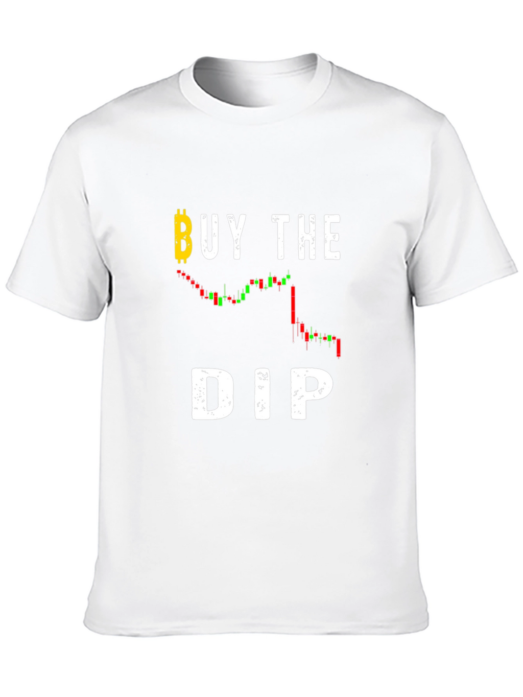 Buy The Dip Bitcoin Chart T-Shirt