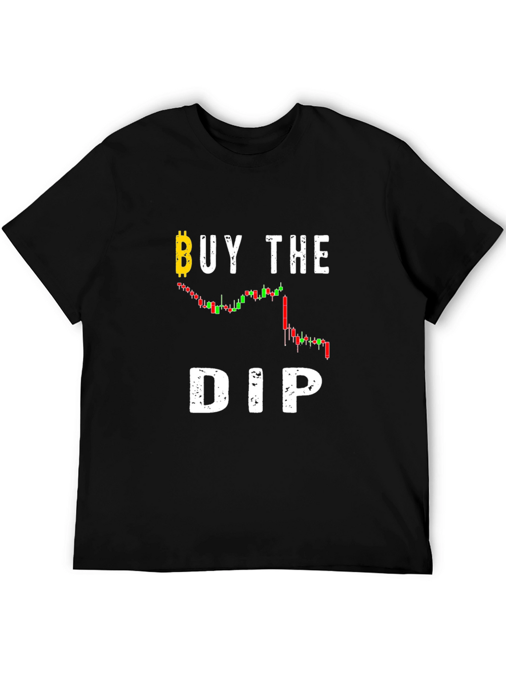 Buy The Dip Bitcoin Chart T-Shirt