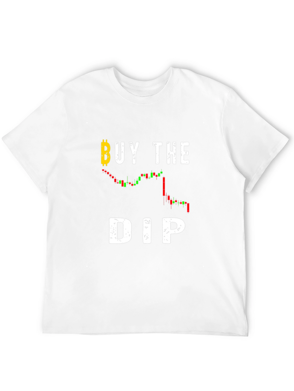 Buy The Dip Bitcoin Chart T-Shirt