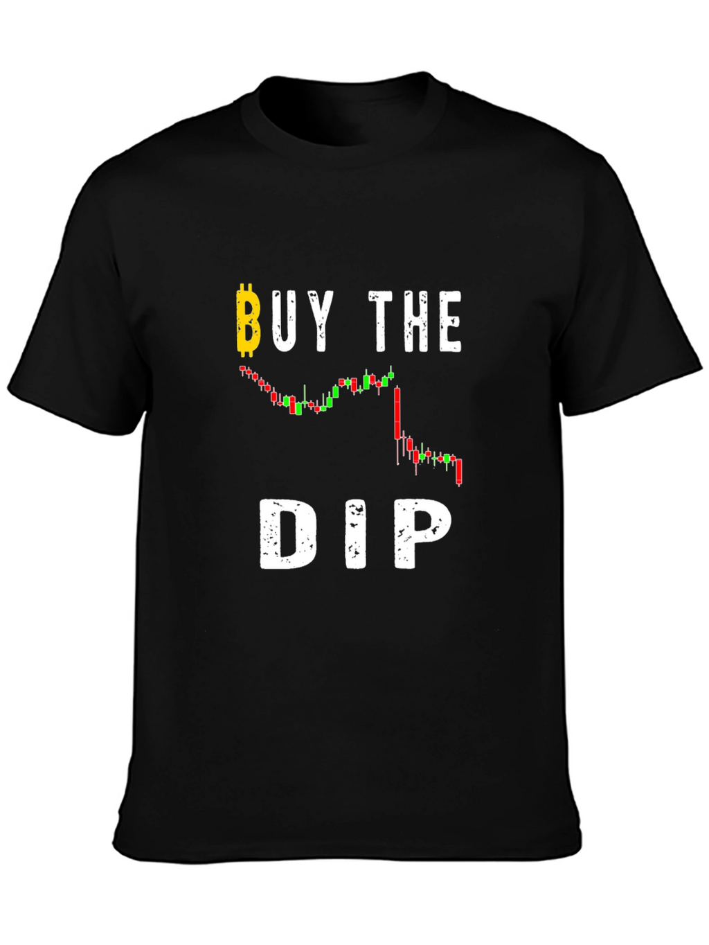 Buy The Dip Bitcoin Chart T-Shirt