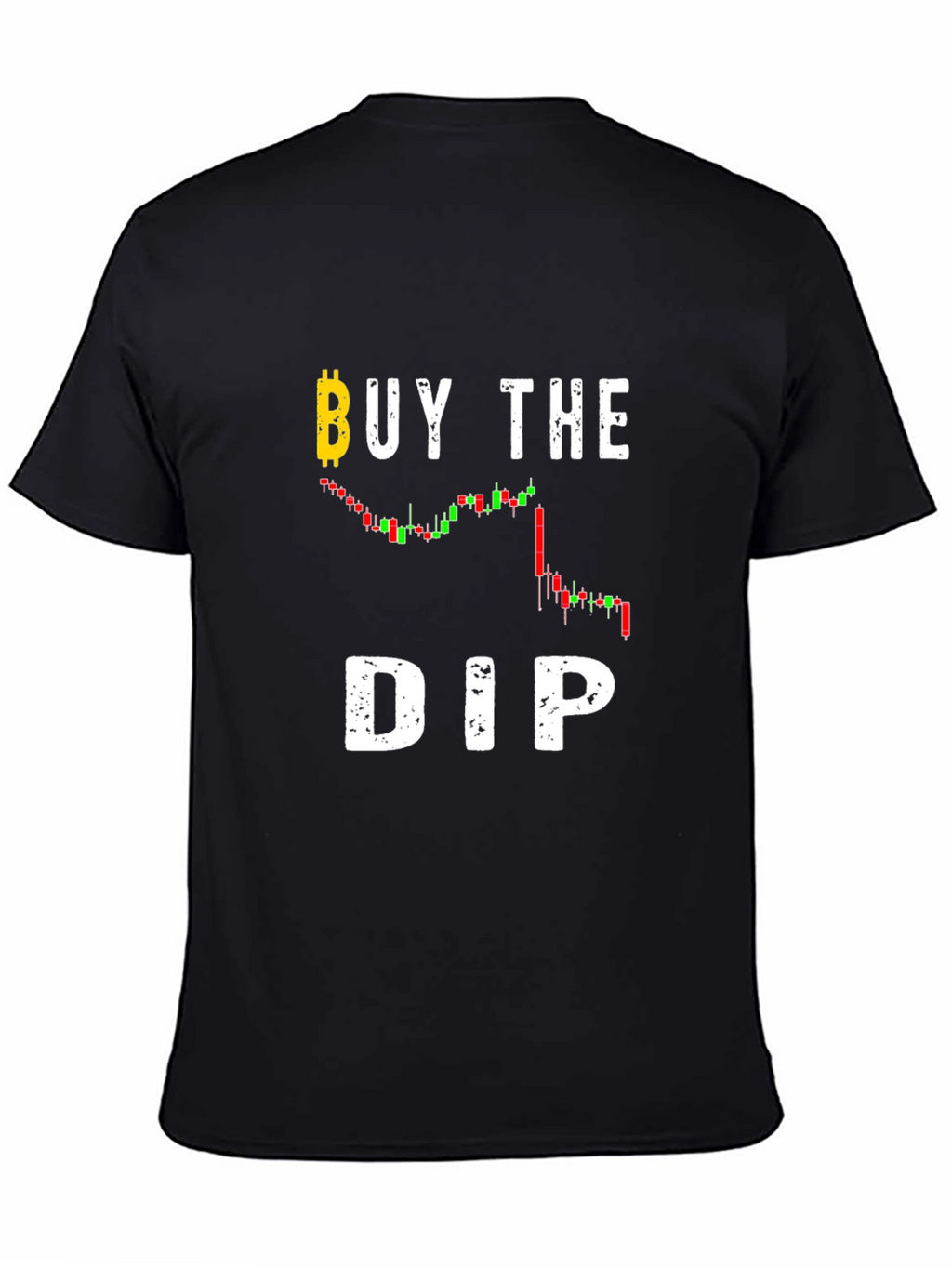 Buy The Dip Bitcoin Chart T-Shirt