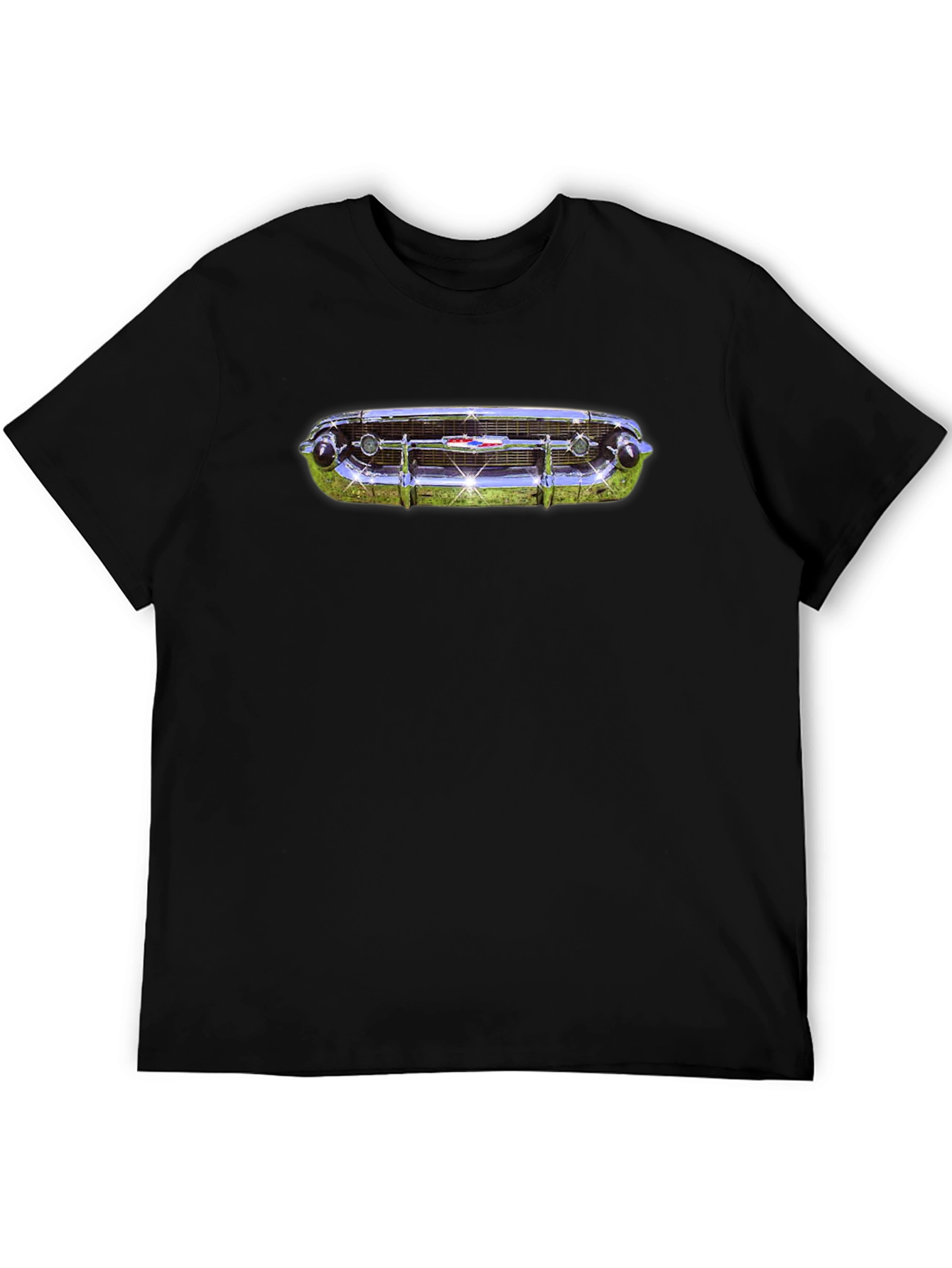 Classic Car Grill T-Shirt - Vintage Chevy Front