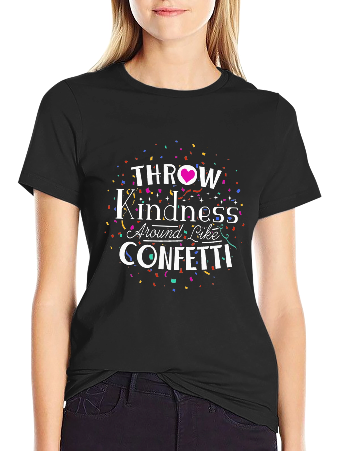 Throw Kindness Like Confetti Graphic Tee