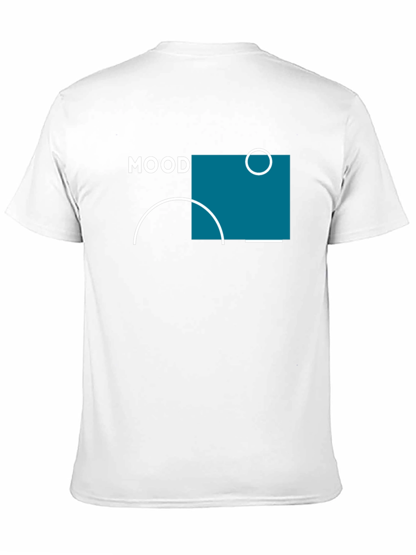 Modern Mood Graphic Tee - Black Cotton T-Shirt