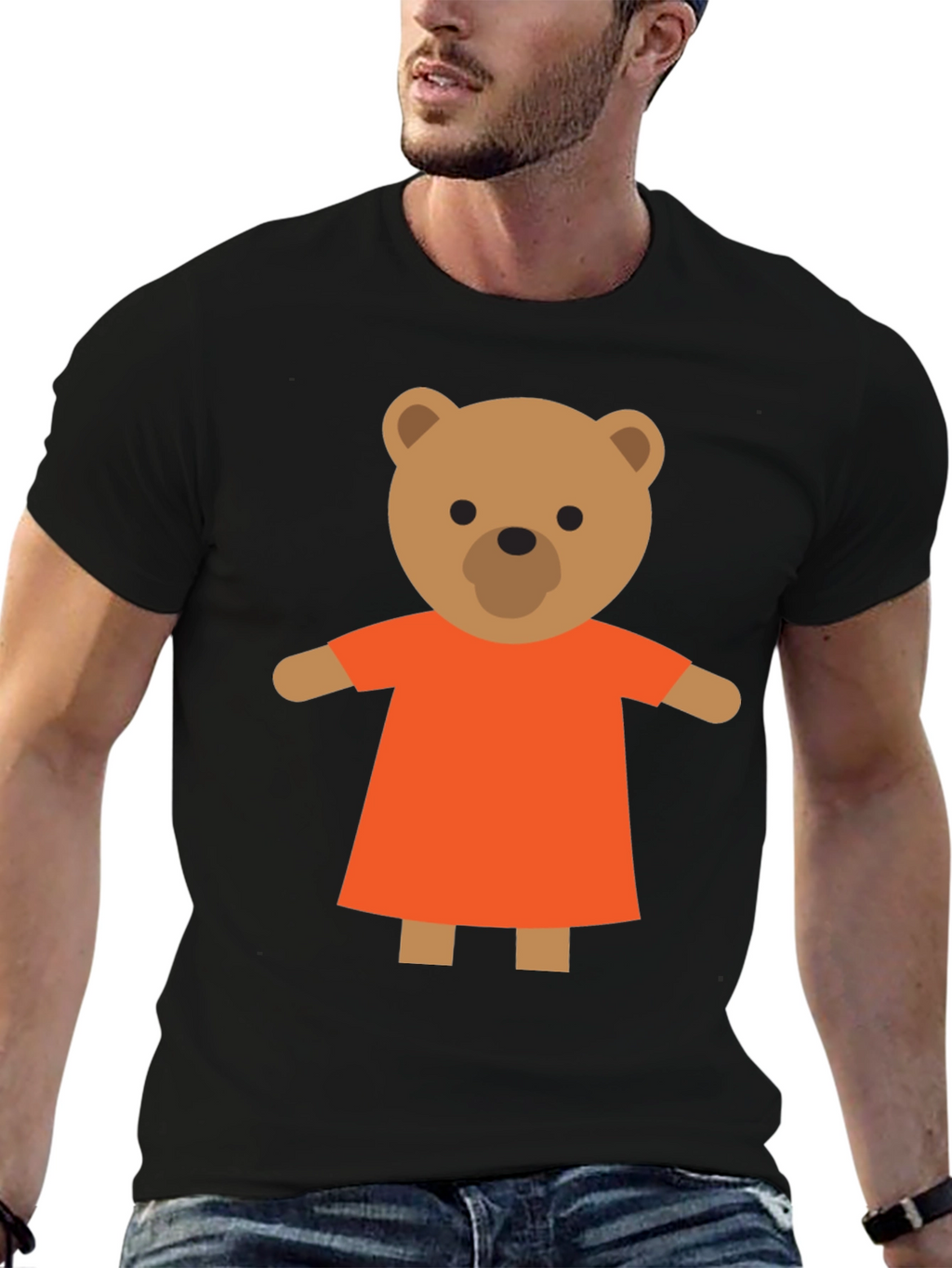 Cute Cartoon Teddy Bear T-Shirt