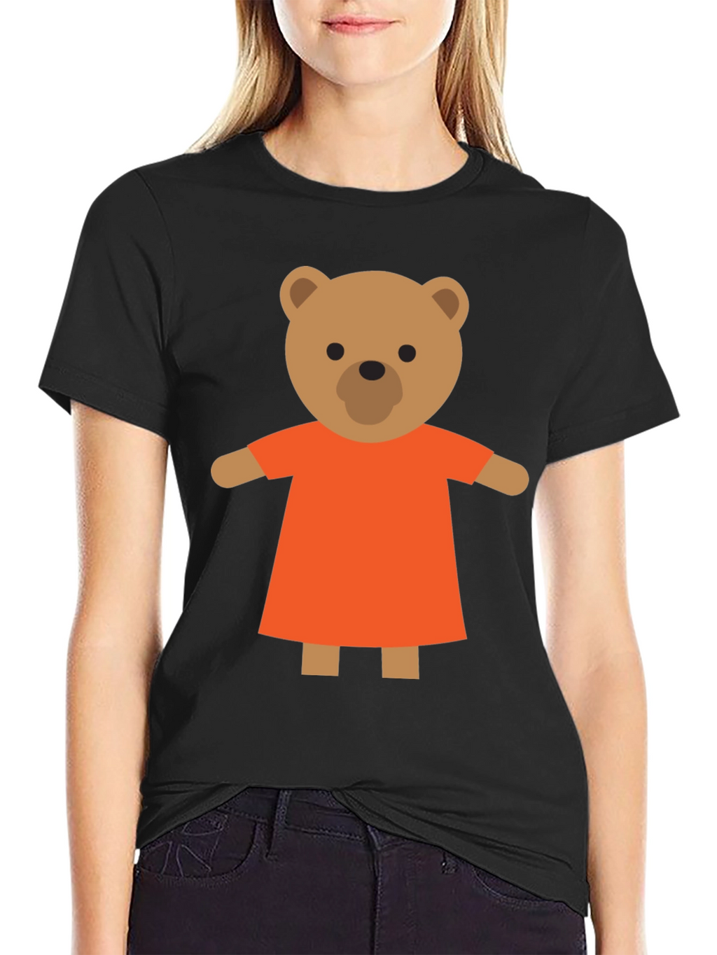 Cute Cartoon Teddy Bear T-Shirt