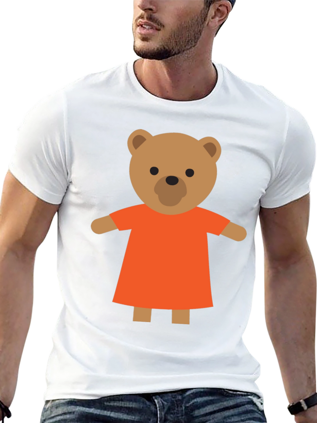 Cute Cartoon Teddy Bear T-Shirt