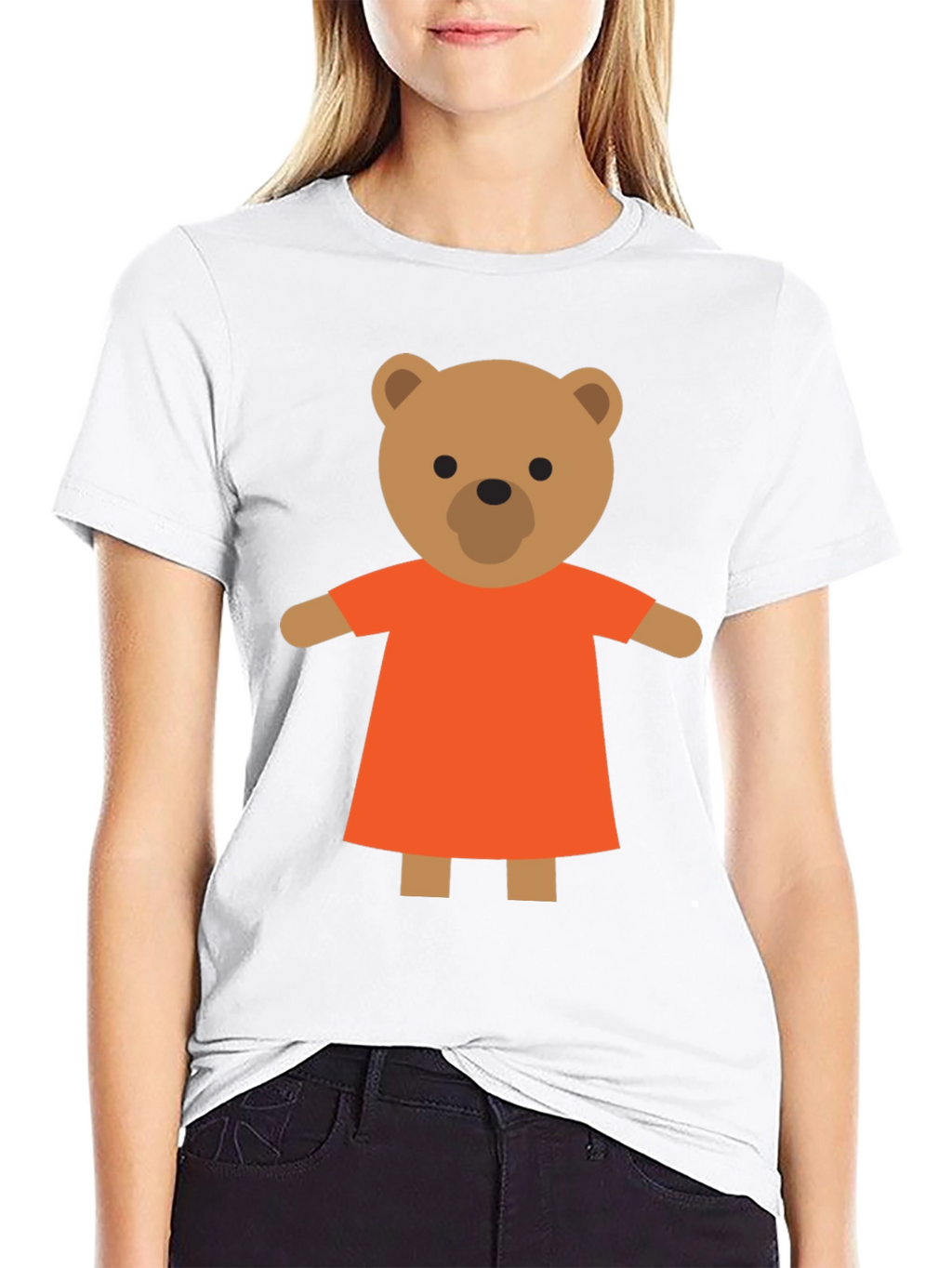 Cute Cartoon Teddy Bear T-Shirt