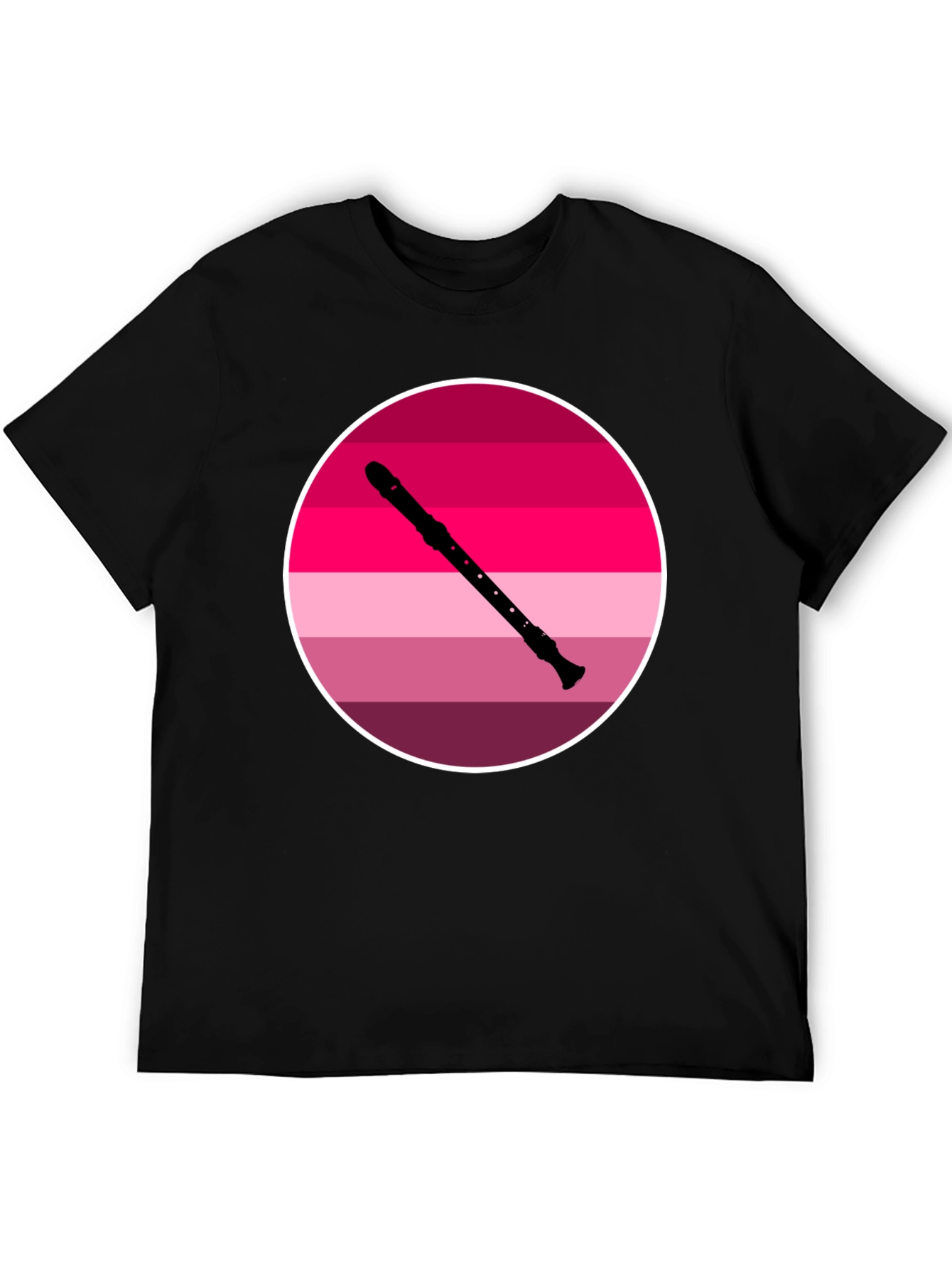 Recorder Sunset T-Shirt - Music Lover Tee