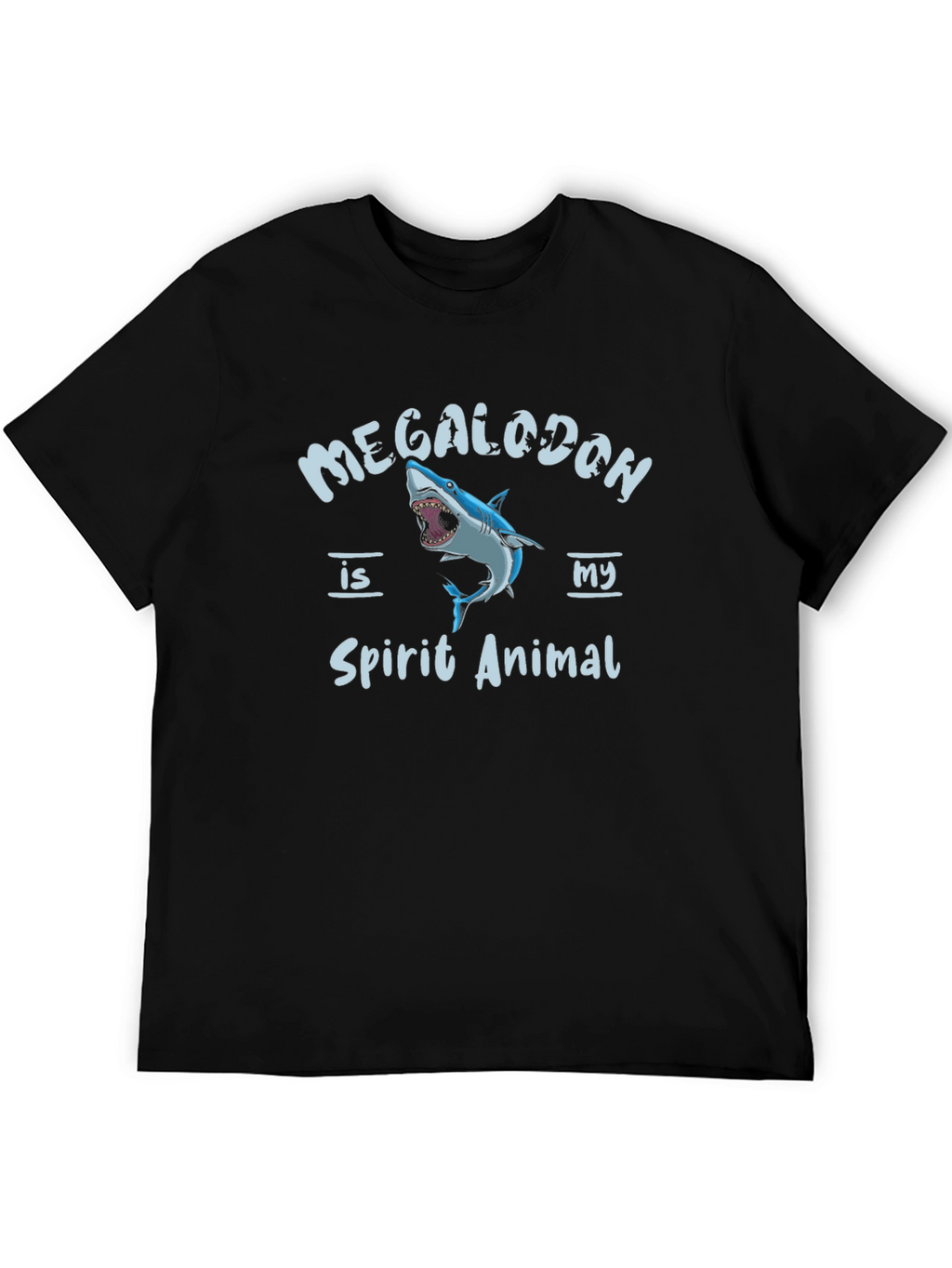 Megalodon Spirit Animal Graphic T-Shirt