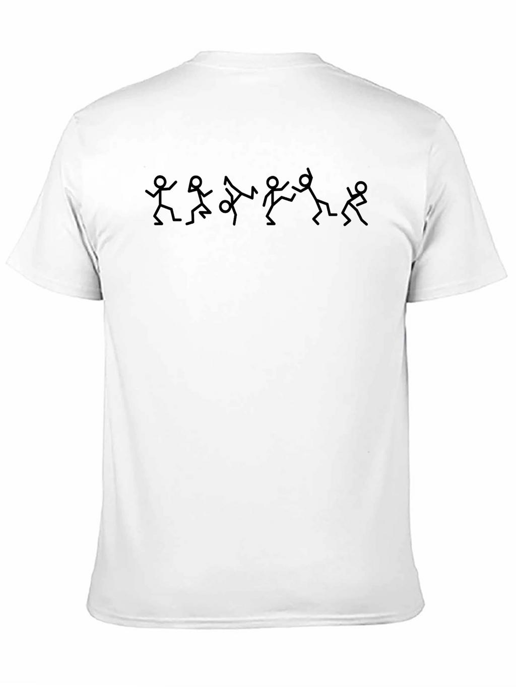 Stick Figure Dance Crew Black T-Shirt