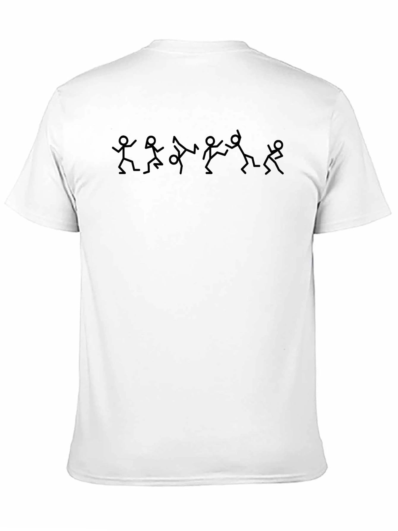 Stick Figure Dance Crew Black T-Shirt