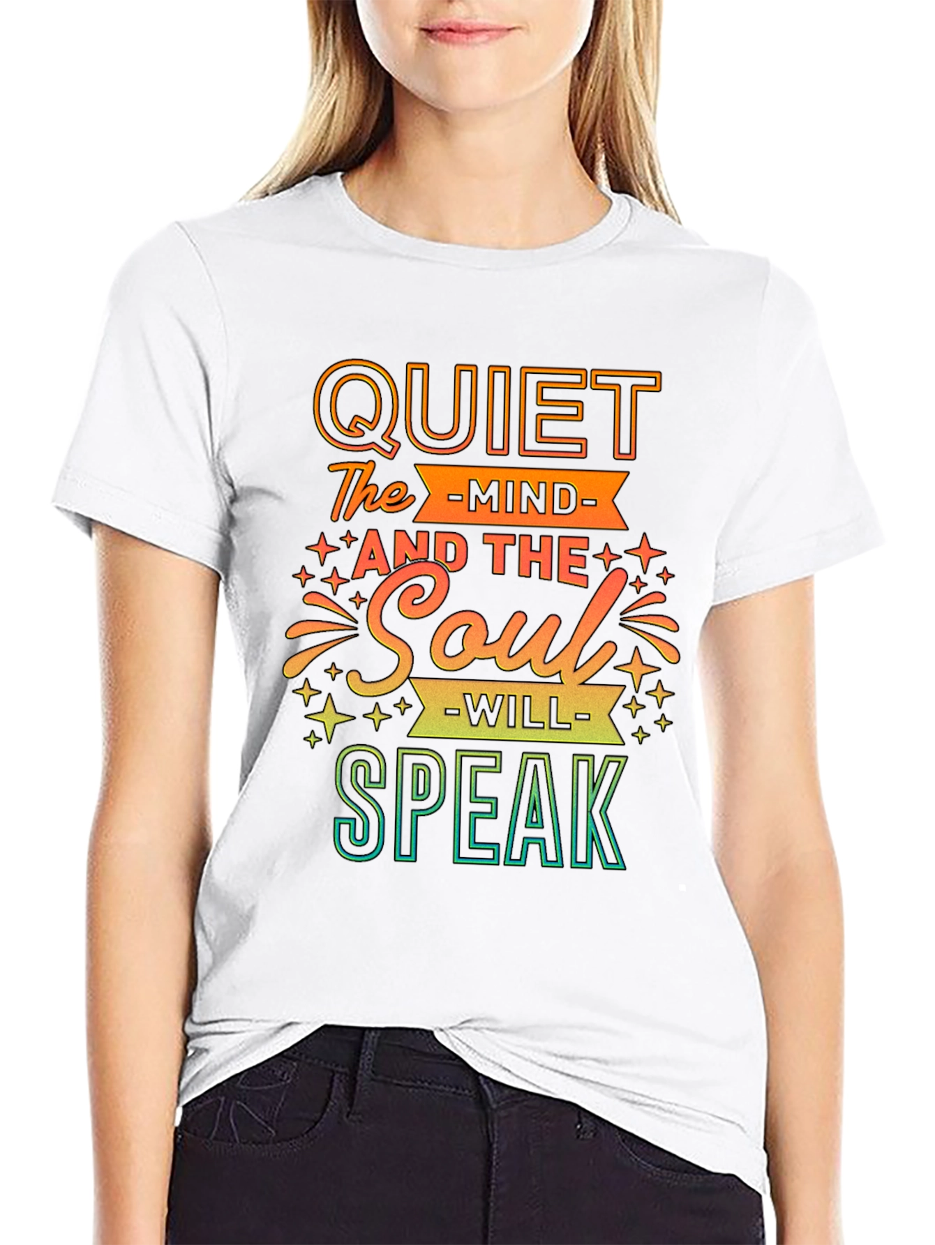 Quiet The Mind Soul Will Speak T-Shirt