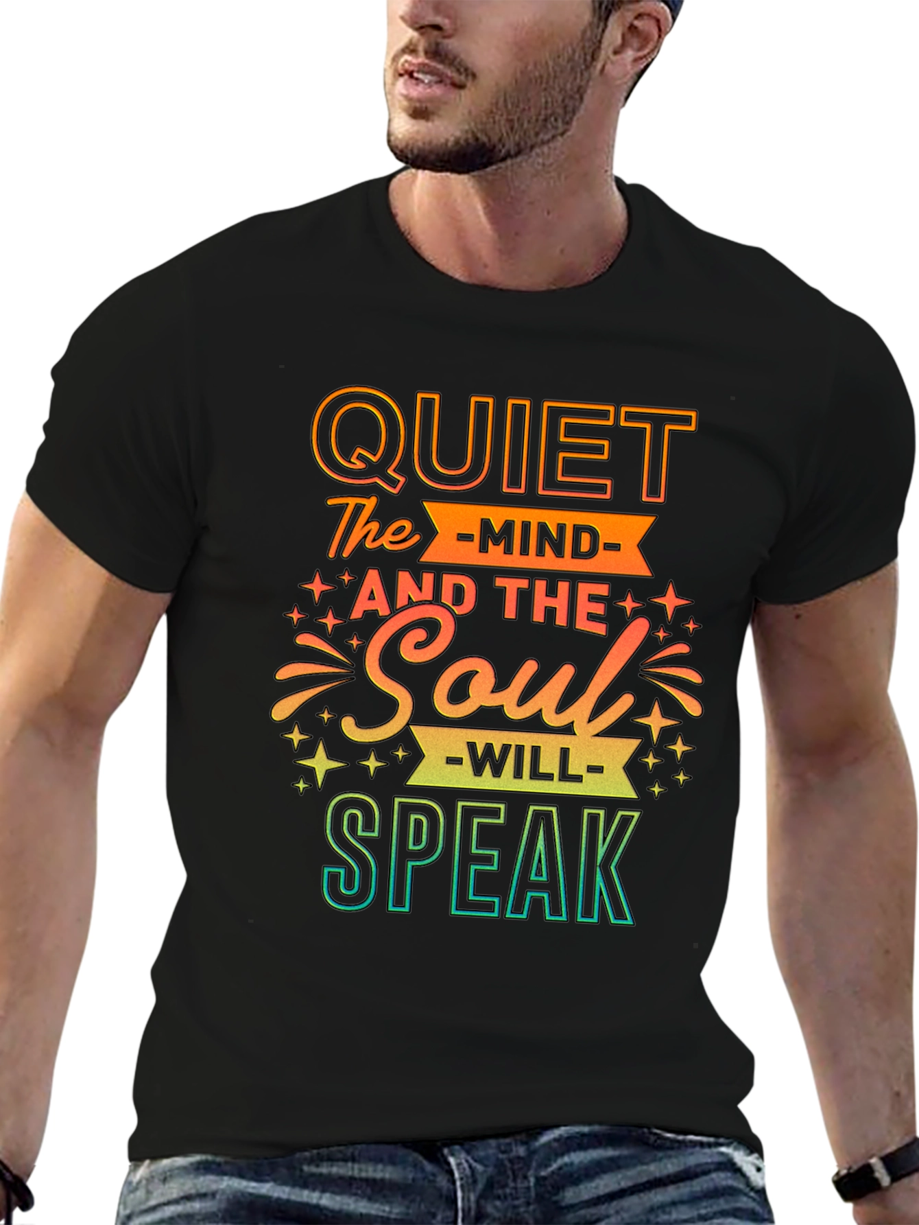 Quiet The Mind Soul Will Speak T-Shirt