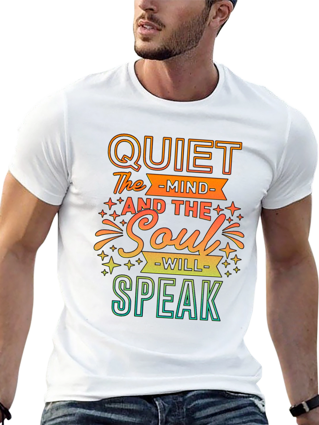 Quiet The Mind Soul Will Speak T-Shirt
