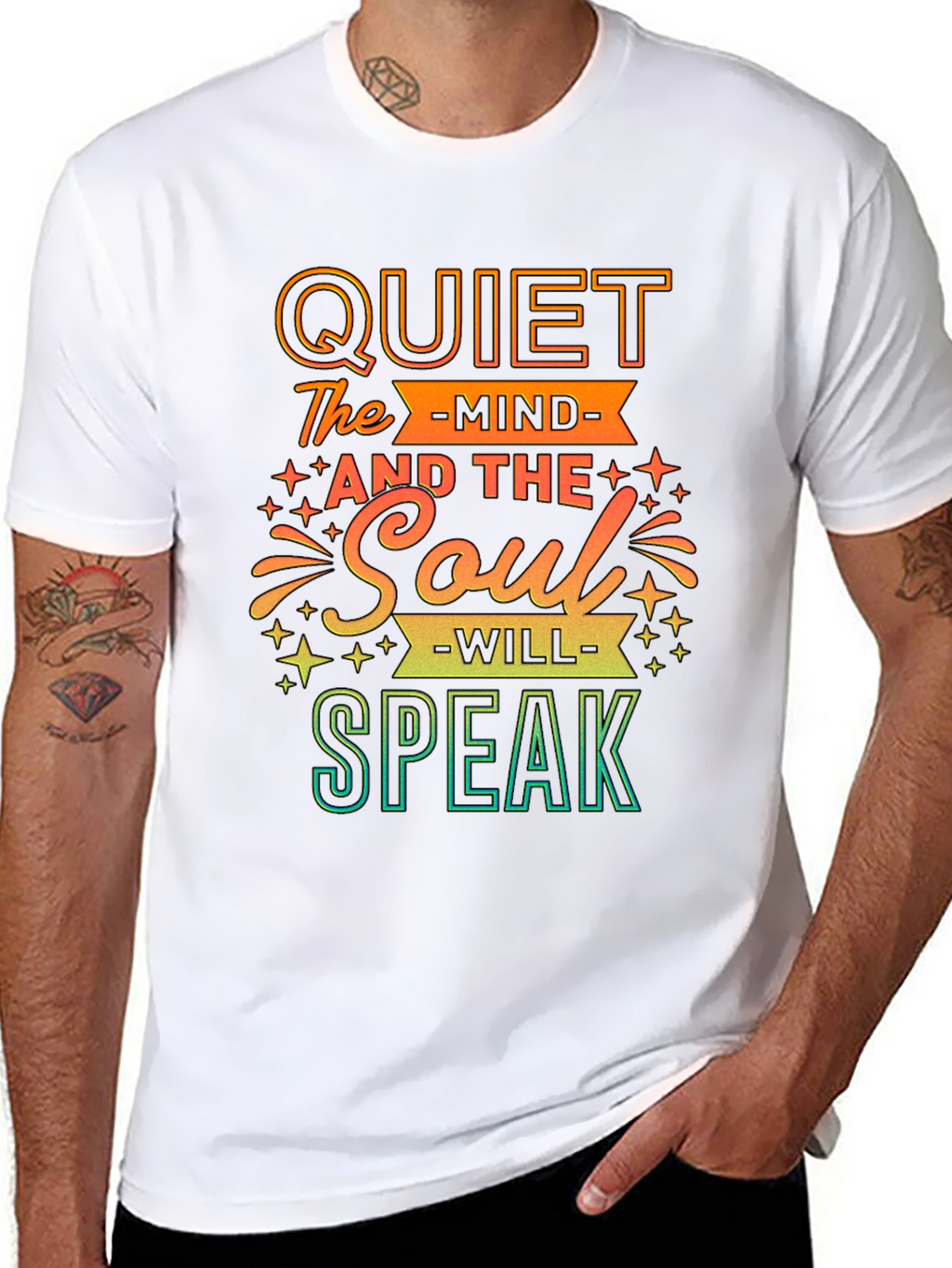 Quiet The Mind Soul Will Speak T-Shirt