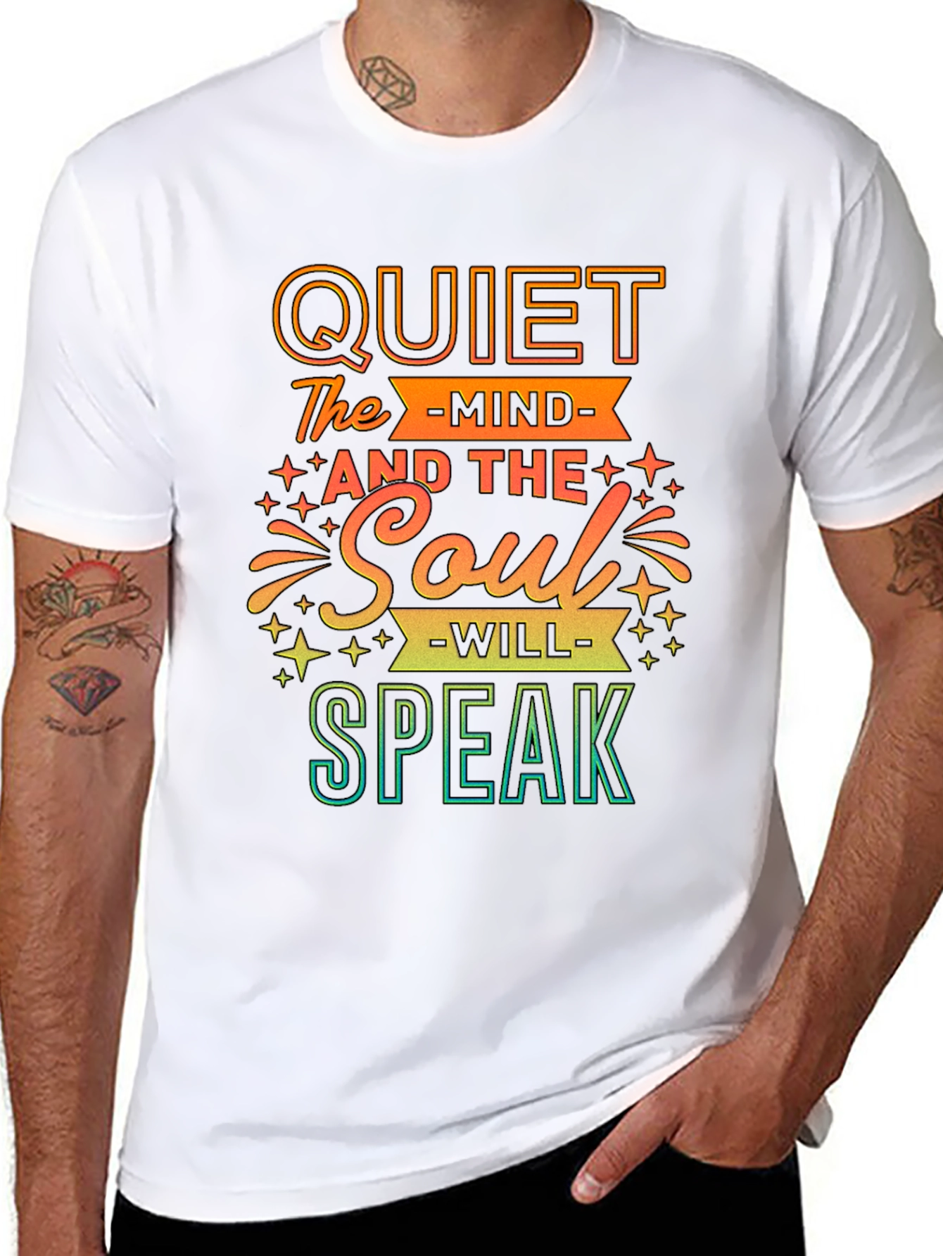 Quiet The Mind Soul Will Speak T-Shirt