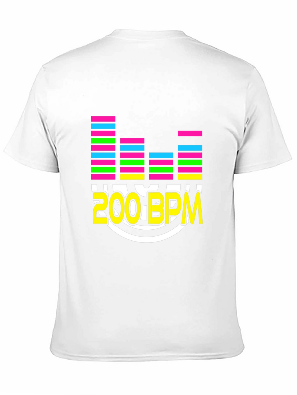 200 BPM Music Lover Graphic T-Shirt