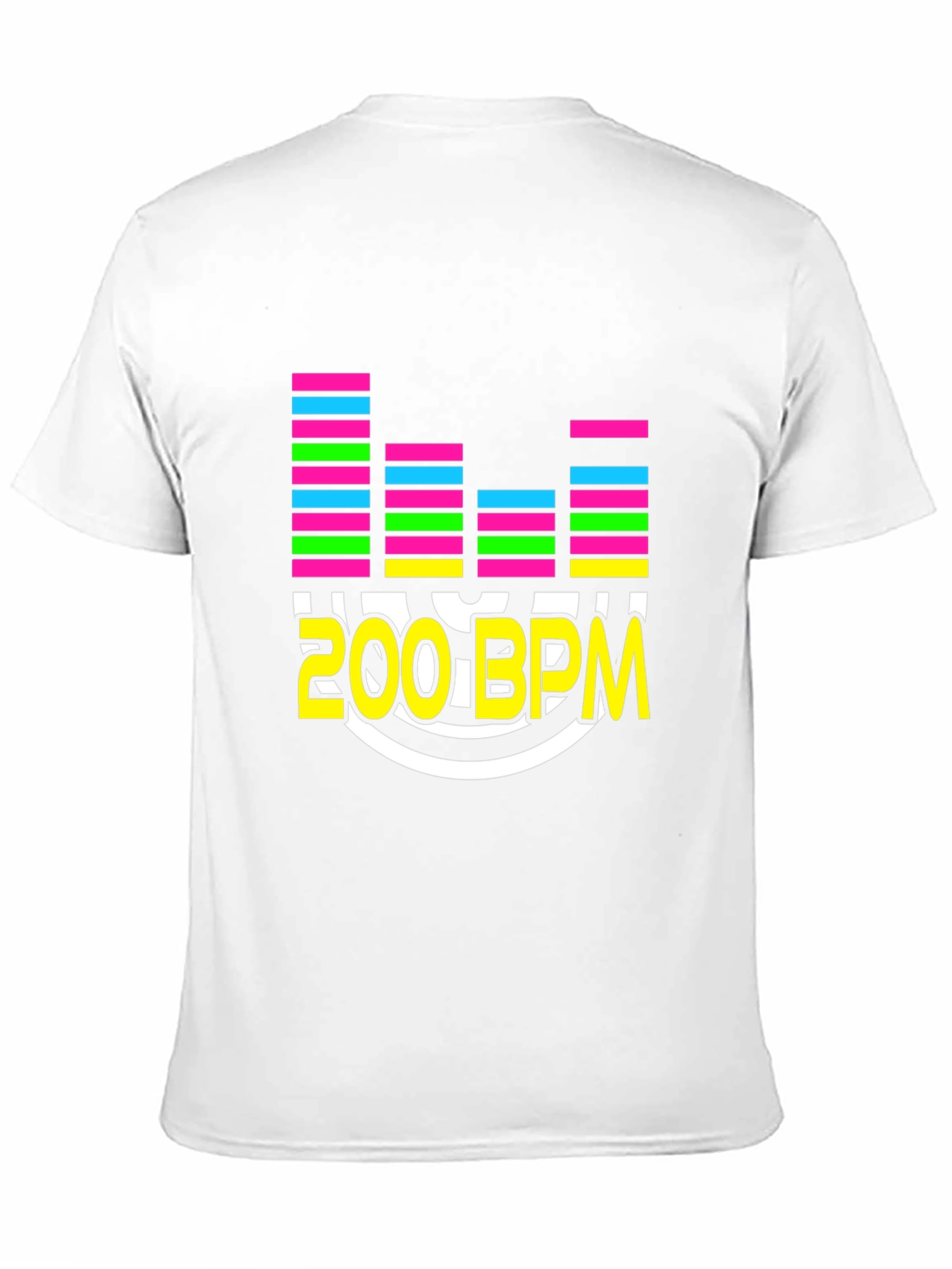 200 BPM Music Lover Graphic T-Shirt