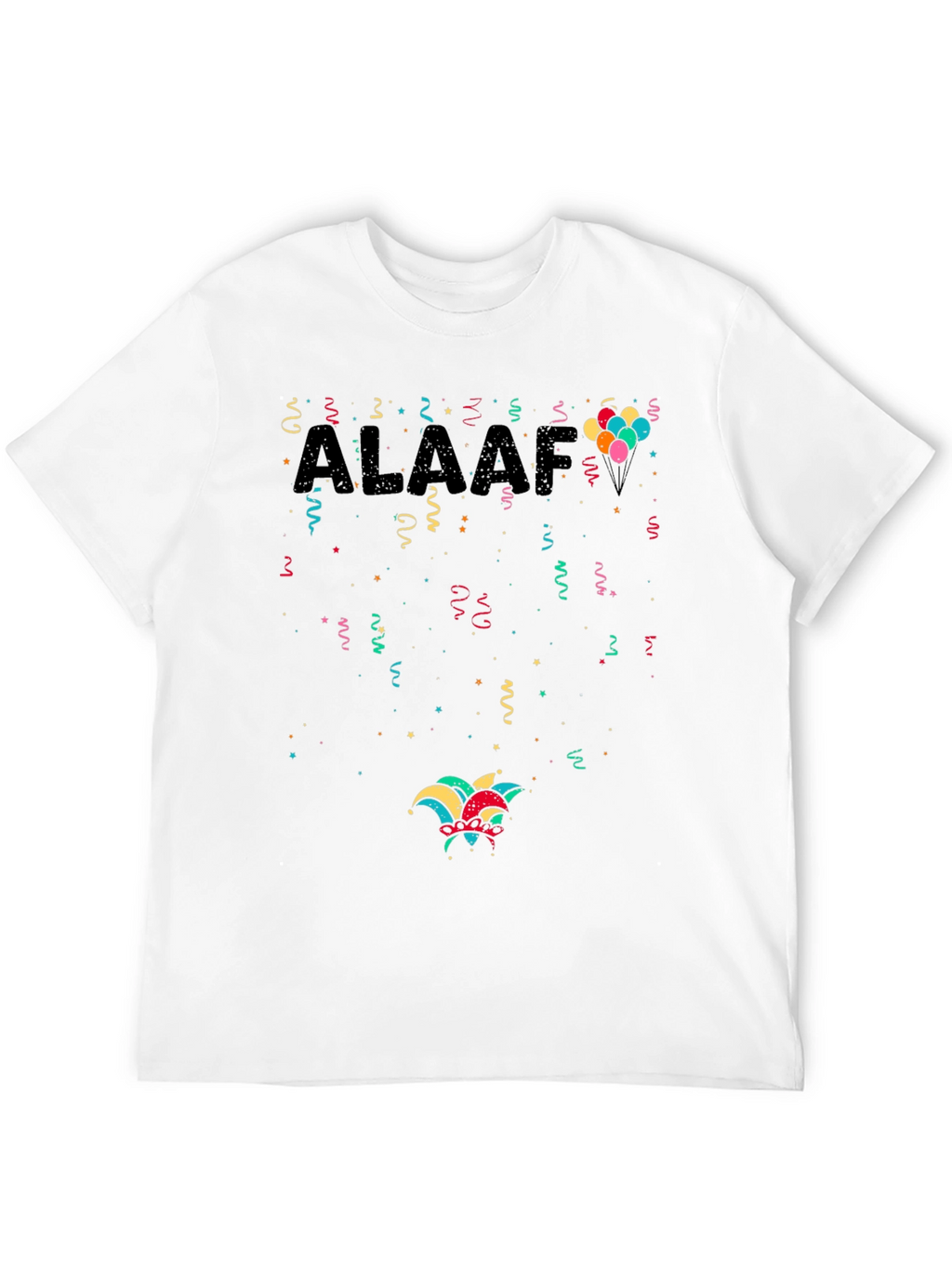 Carnival Confetti T-Shirt - Alaaf Party Tee