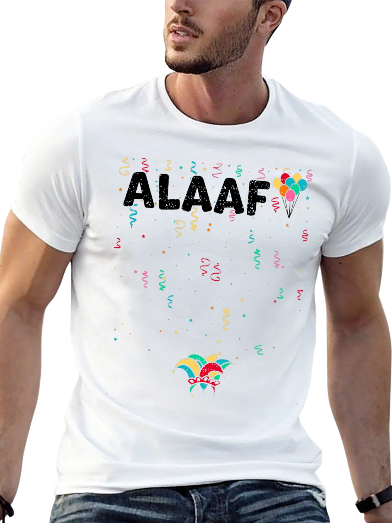Carnival Confetti T-Shirt - Alaaf Party Tee