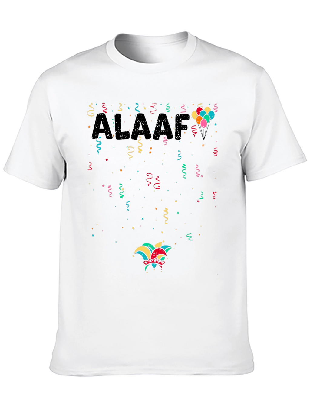 Carnival Confetti T-Shirt - Alaaf Party Tee
