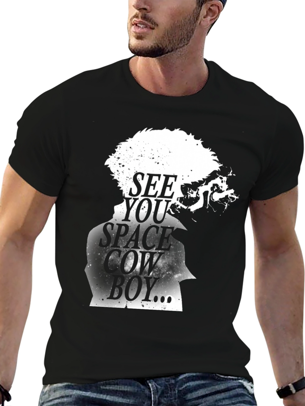 Space Cowboy Anime T-Shirt