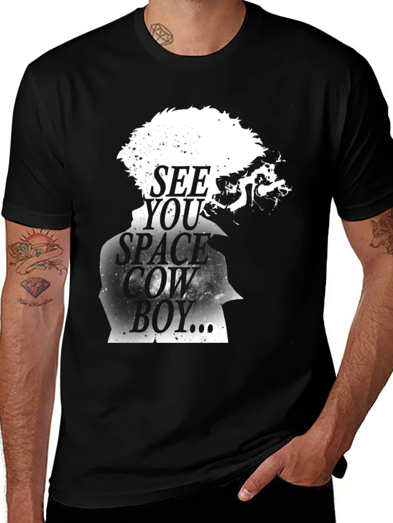 Space Cowboy Anime T-Shirt