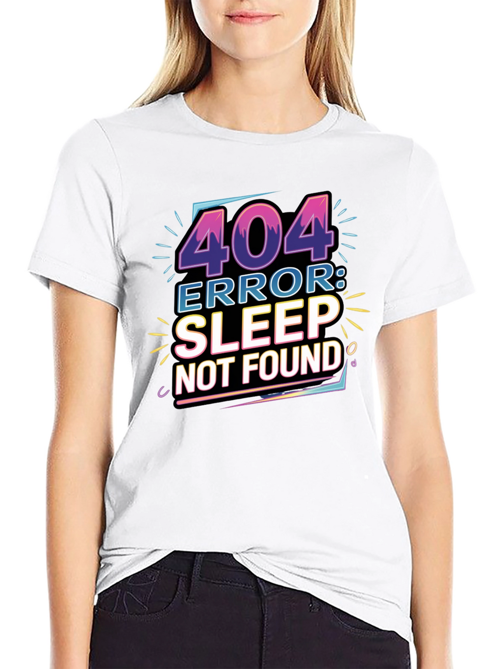 404 Error: Sleep Not Found Graphic Tee