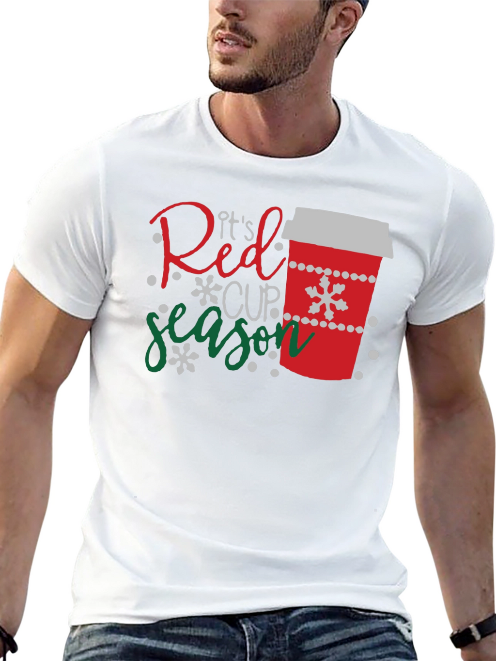 Red Cup Season Graphic T-Shirt