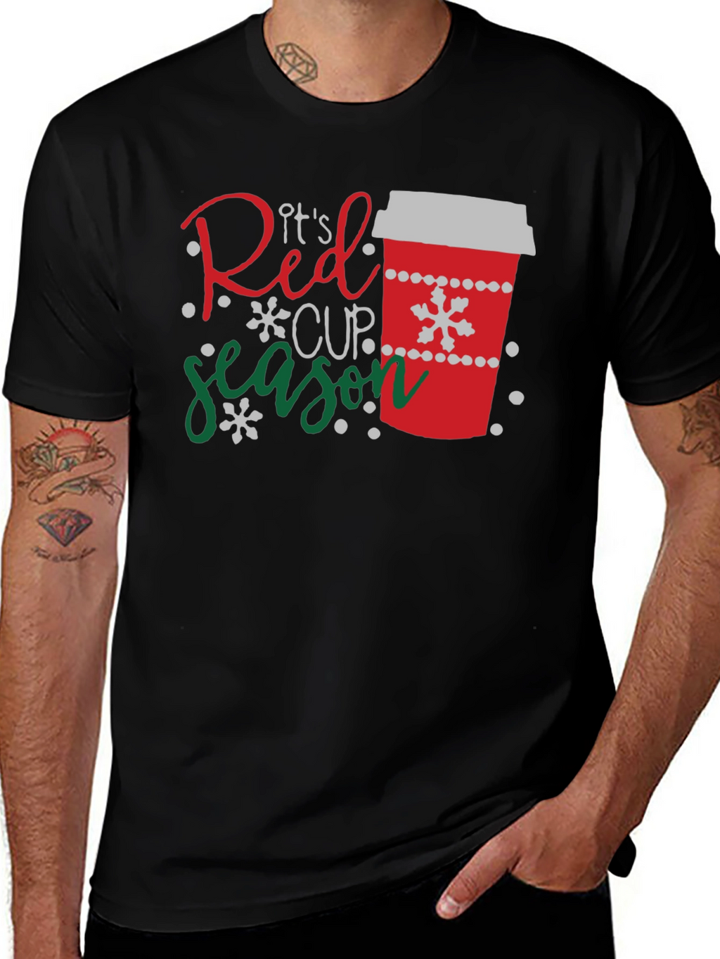 Red Cup Season Graphic T-Shirt