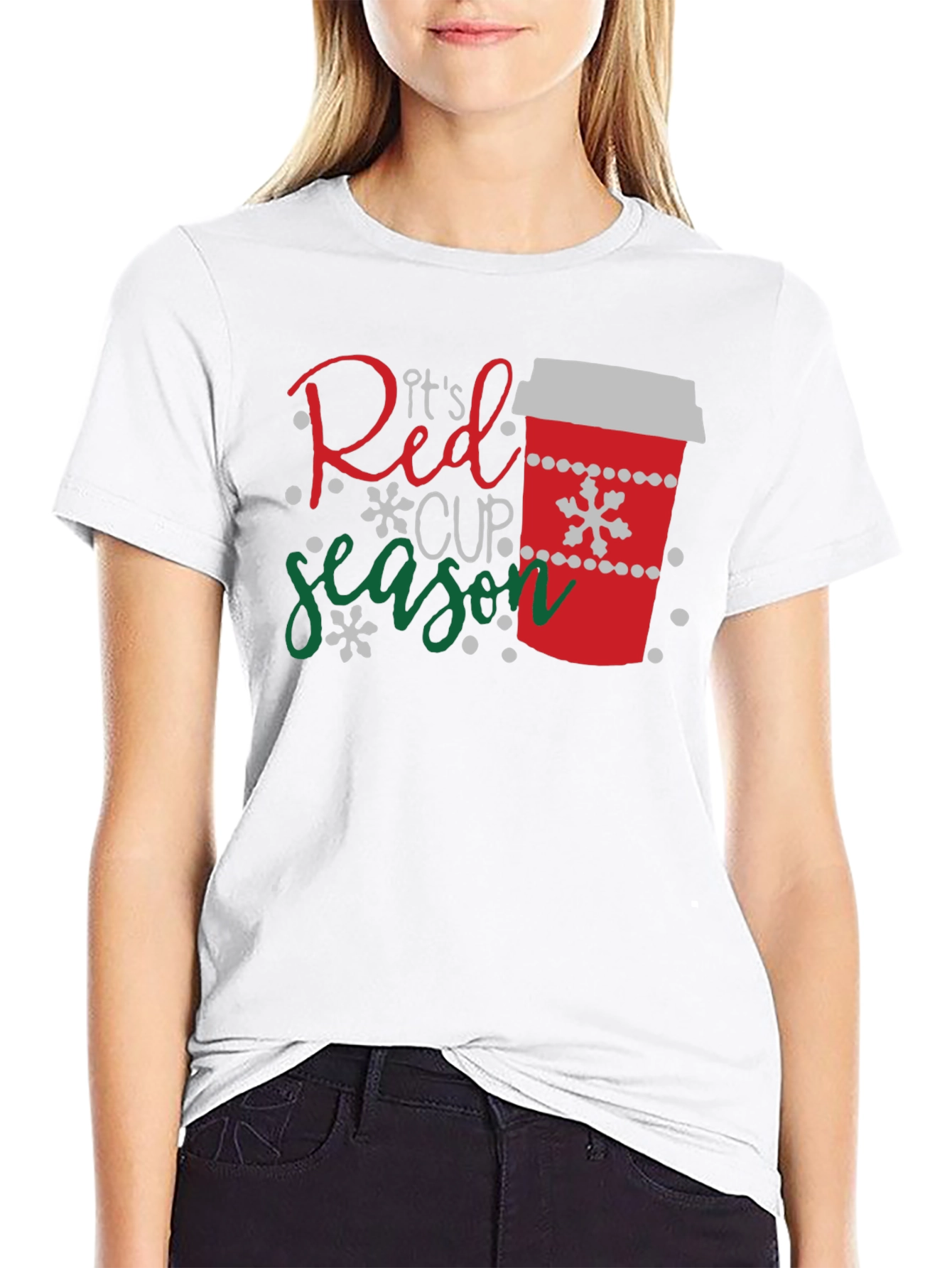 Red Cup Season Graphic T-Shirt