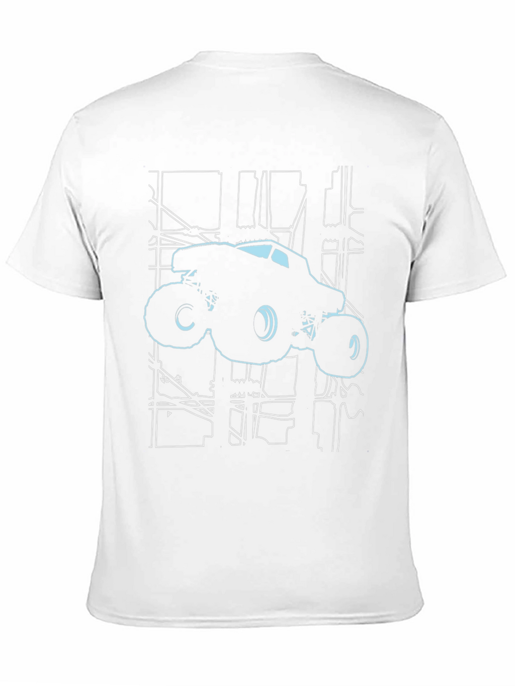 Monster Truck Cityscape T-Shirt