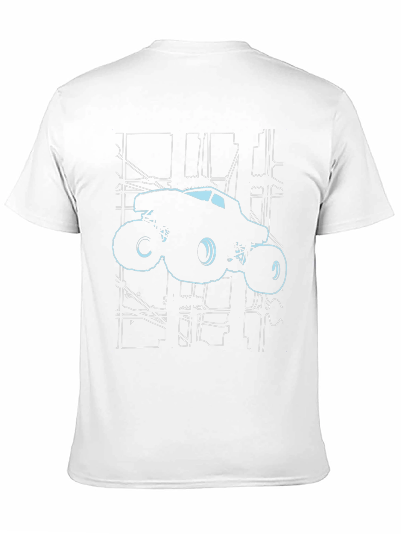 Monster Truck Cityscape T-Shirt