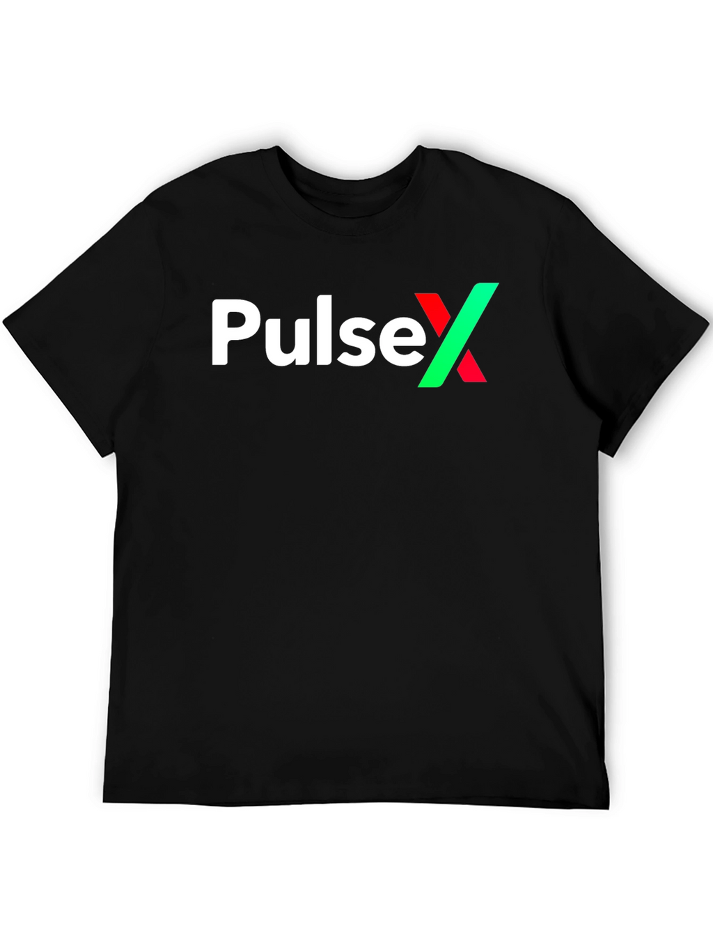 PulseX Graphic Tee - Black Cotton Blend