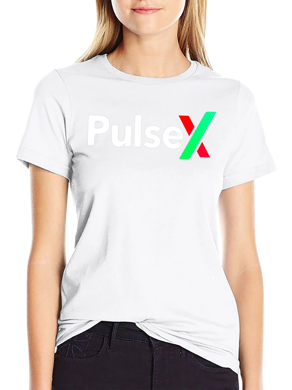 PulseX Graphic Tee - Black Cotton Blend