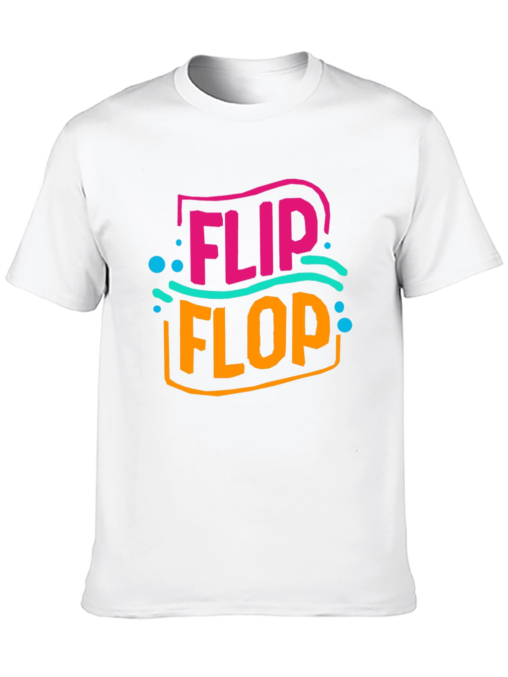 Flip Flop Graphic Tee - Summer Ready Comfort