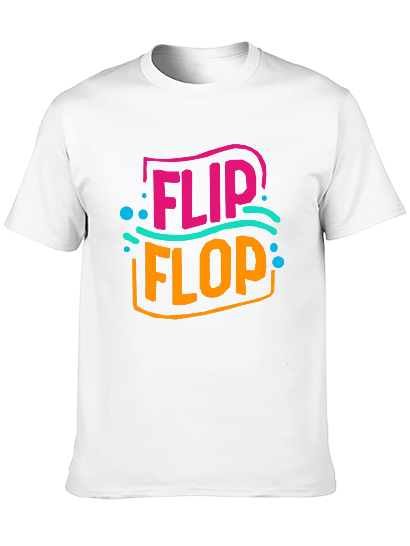 Flip Flop Graphic Tee - Summer Ready Comfort