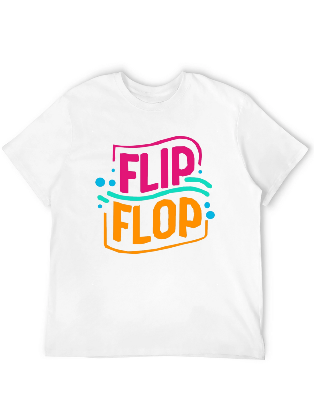 Flip Flop Graphic Tee - Summer Ready Comfort