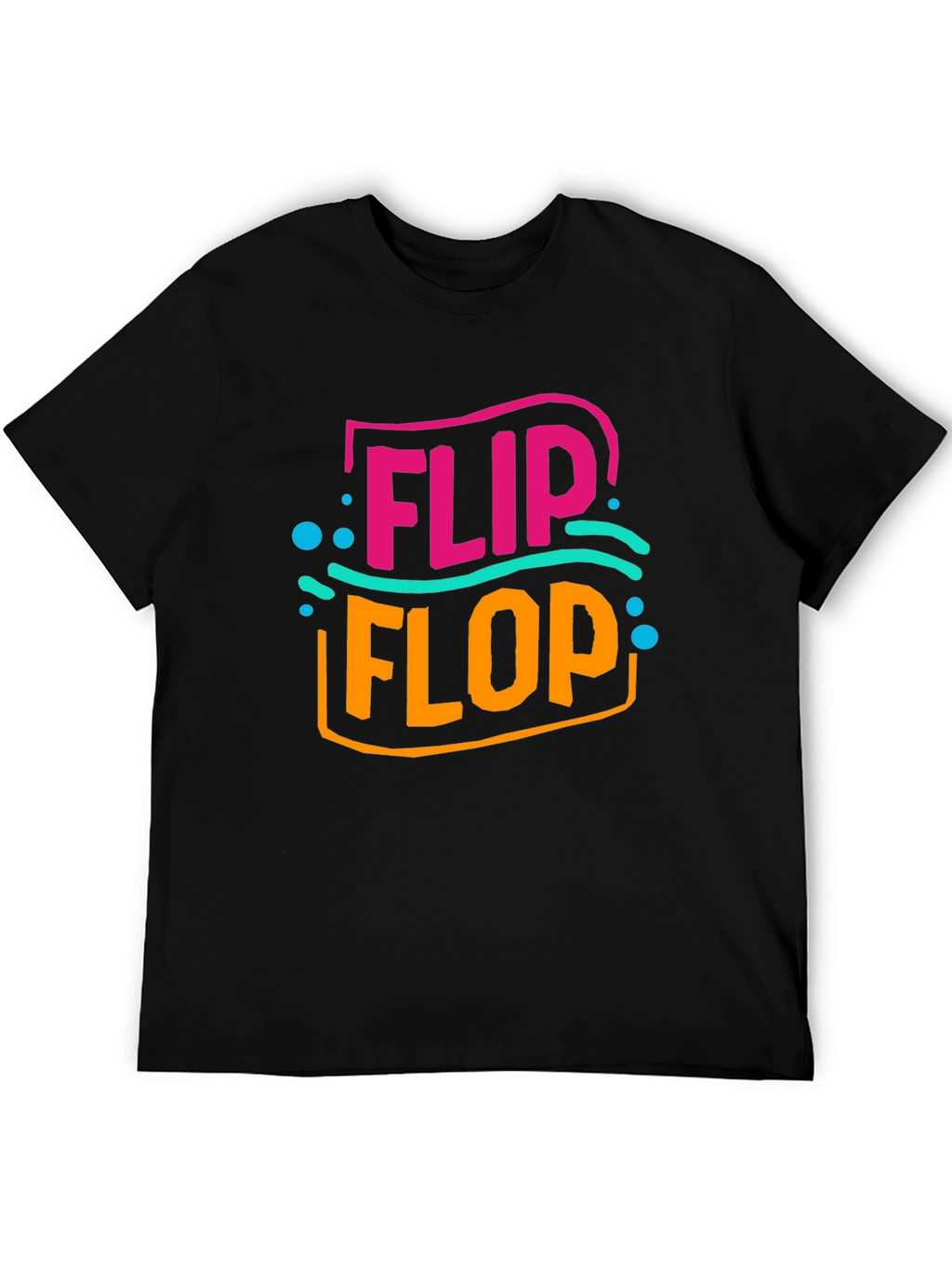 Flip Flop Graphic Tee - Summer Ready Comfort