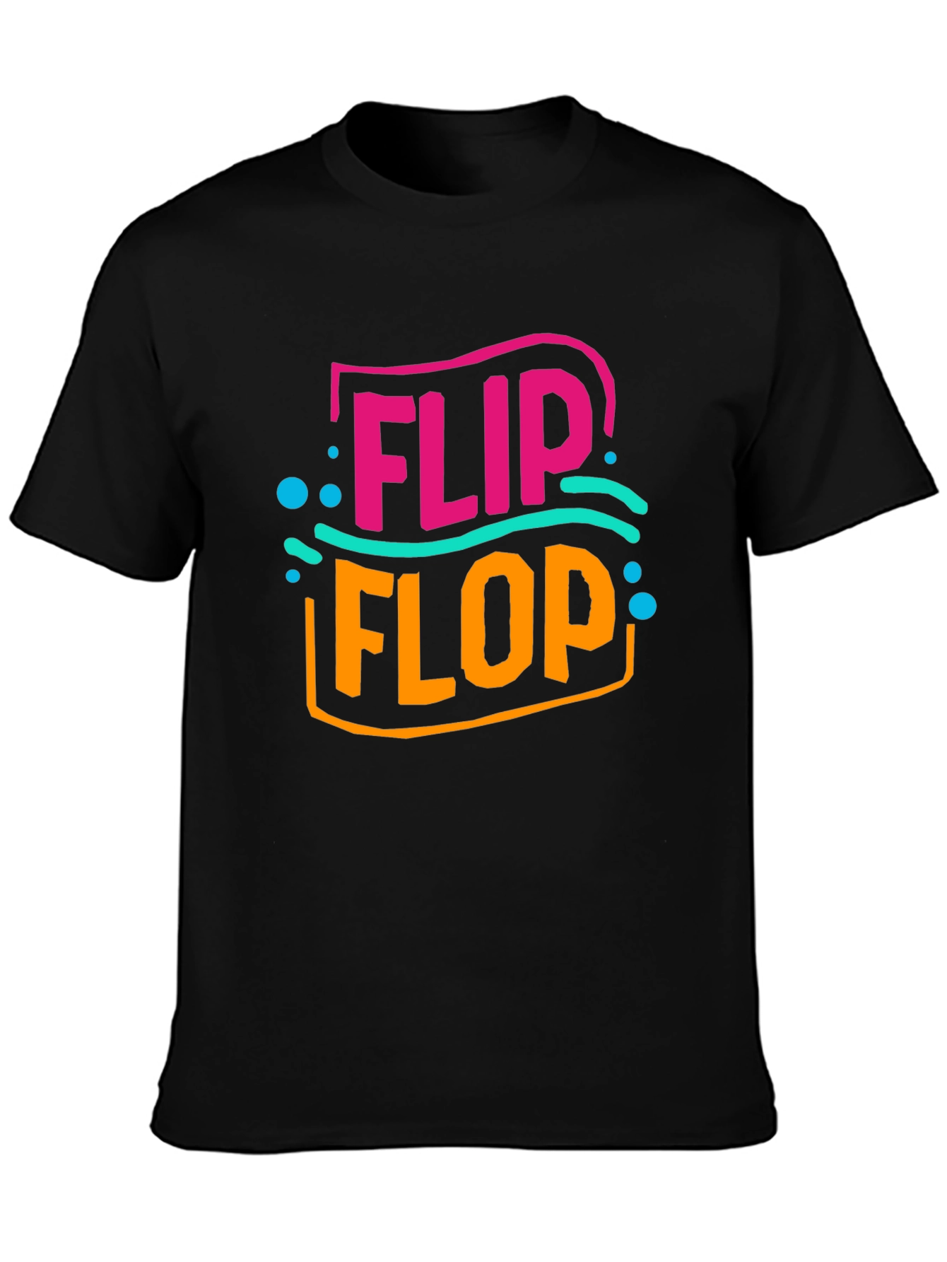 Flip Flop Graphic Tee - Summer Ready Comfort