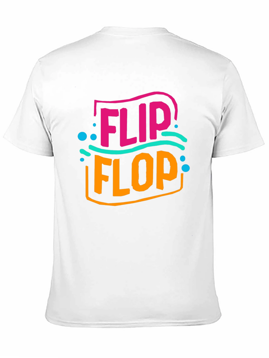 Flip Flop Graphic Tee - Summer Ready Comfort