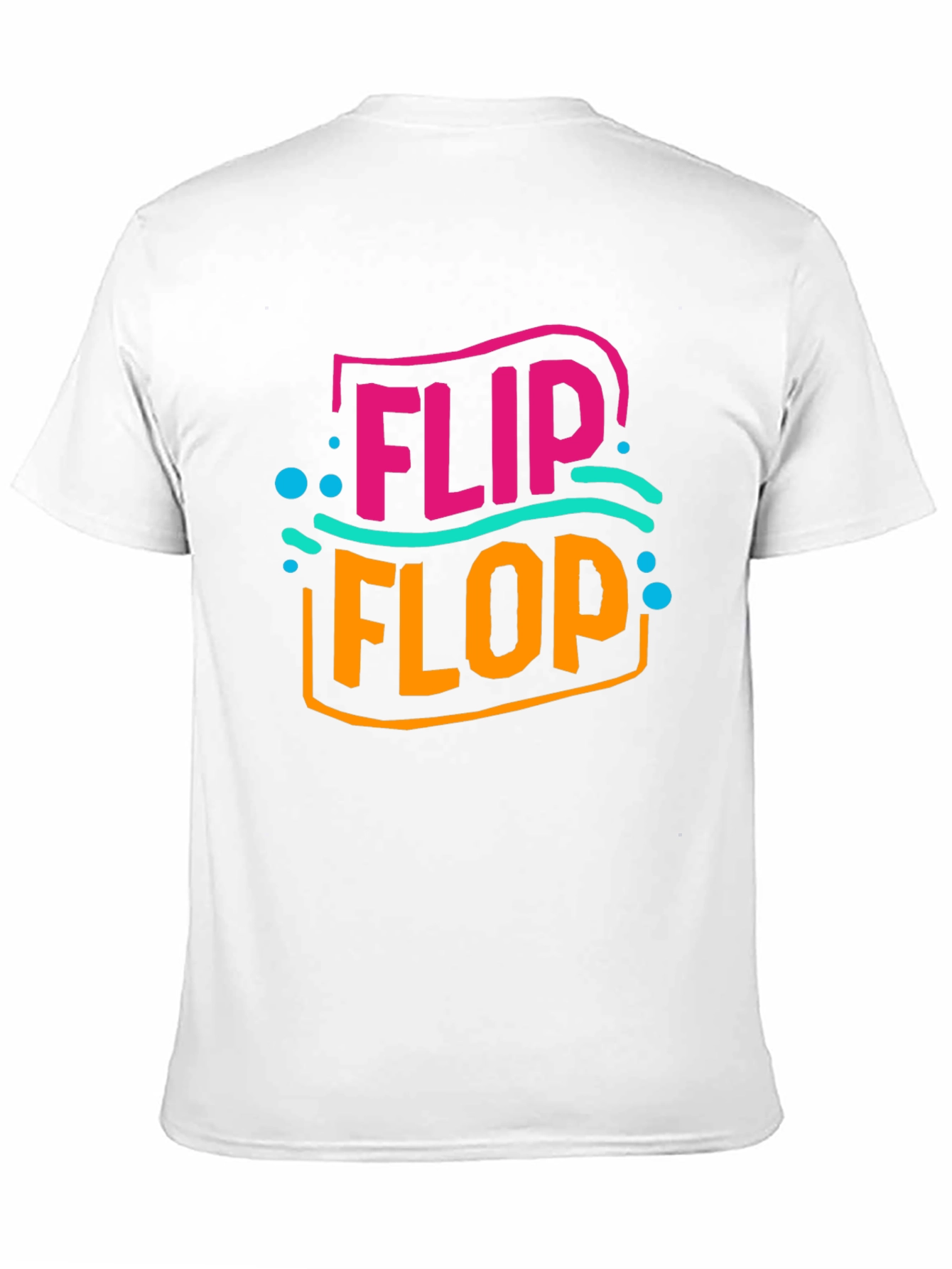 Flip Flop Graphic Tee - Summer Ready Comfort