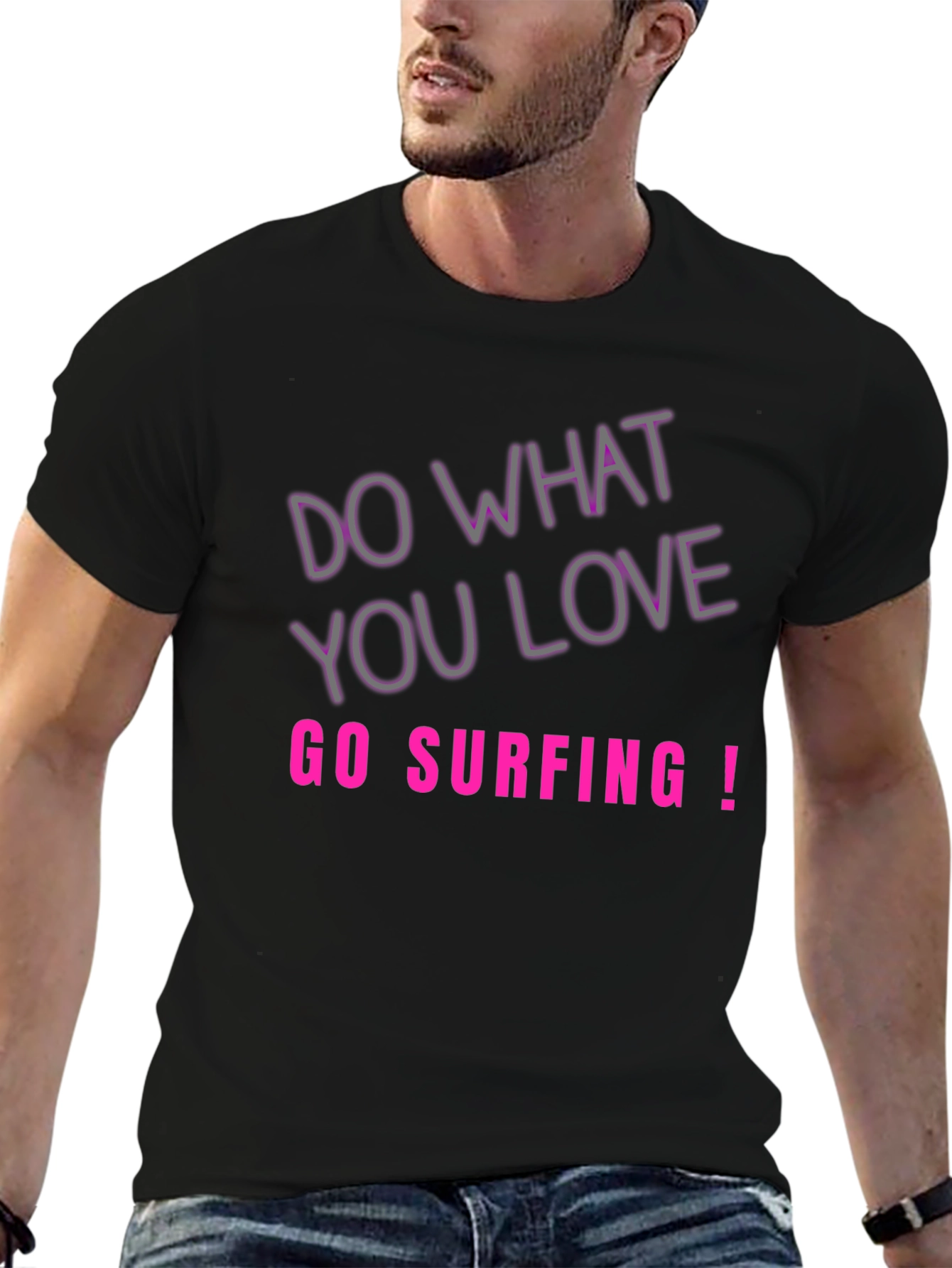 Do What You Love Go Surfing Tee