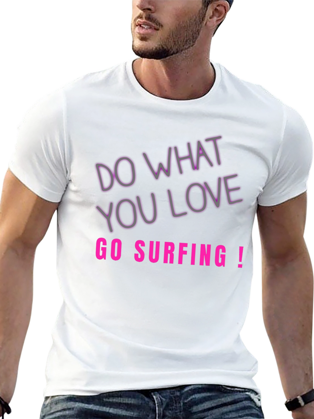 Do What You Love Go Surfing Tee